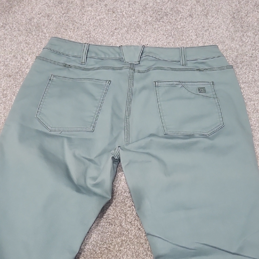 Womens 5.11 Tactical Green Utility Pants - Picture 6 of 9